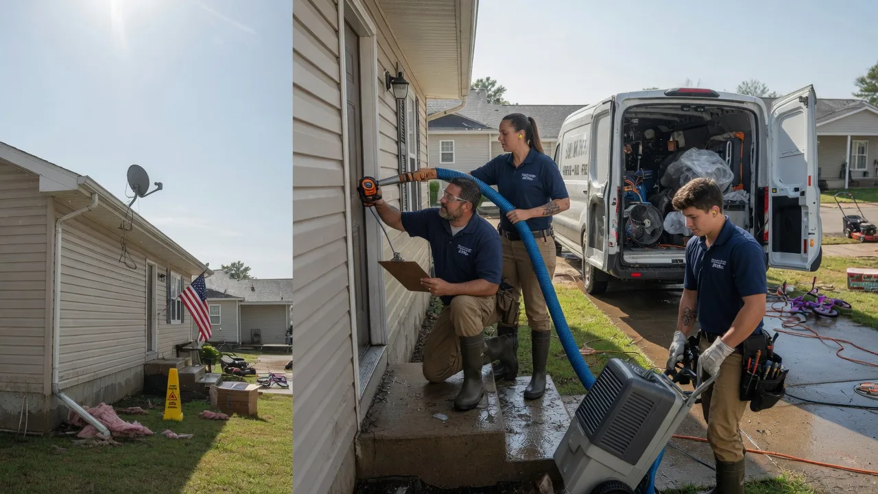 Ceiling Water Damage Restoration in Rapidan, VA near me